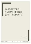 Full Summary - Laboratory Animal Science &lpar;Rodents&rpar;