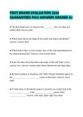 FDOT BOARD EVALUATION 2026 GUARANTEED PASS ANSWERS GRADED A&plus;