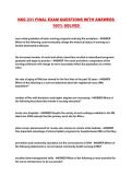 NSG 231 FINAL EXAM QUESTIONS WITH ANSWERS 100&percnt; SOLVED 