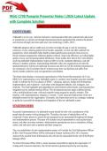 WGU C798 Panopto Presenter Notes &vert; 2026 Latest Update with Complete Solution