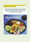 Nutrition Test Bank  &vert; Concepts & Controversies 5th Ed Sizer & Whitney -All Chapters Included  PDF Download