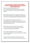 CANC 380 - MODULE 5 QUESTIONS AND CORRECT  DETAILED ANSWERS &lpar;VERIFIED ANSWERS&rpar; &vert;ALREADY  GRADED A&plus;&vert;&vert;BRAND NEW