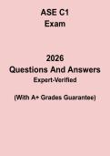 ASE C1 Exam Study Guide PDF &vert; Service Consultant Certification Test Prep & Practice Questions