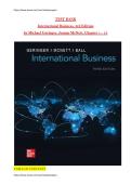 International Business 3rd Edition Test Bank 2026 &ndash; Michael Geringer & Jeanne McNett PDF &vert; ISBN 978-1265045845