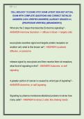 CELL BIOLOGY 112 EXAM 3 PCC EXAM LATEST 2026-2027 ACTUAL  EXAM WITH COMPLETE QUESTIONS AND CORRECT DETAILED  ANSWERS &lpar;100&percnt; VERIFIED ANSWERS&rpar; &vert;ALREADY GRADED A&plus;&vert;  &vert;&vert;PROFESSOR VERIFIED&vert;&vert; &vert;&vert;BRANDNEW&excl;&excl;&excl;&vert;&vert; 