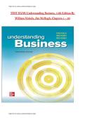 Understanding Business 13th Edition Test Bank 2026 &ndash; William Nickels&comma; Jim McHugh & Susan McHugh PDF &vert; ISBN 978-1266043222