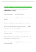 CHS 200 Ch&period; 44&comma; 45 Questions with Complete Solutions 100&percnt; Verified