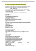 KIN 258 STUDY GUIDE QUESTIONS WITH CORRECT ANSWERS LATEST UPDATE 2026