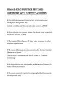 FEMA IS-100&period;C PRACTICE TEST 2026 QUESTIONS WITH CORRECT ANSWERS