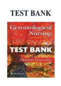 TEST BANK FOR Gerontological Nursing Tenth&comma; North American Edition by Charlotte Eliopoulos ISBN&colon;9781975161002 COMPLETE GUIDE All CHAPTERS COVERED 100&percnt; VERIFIED A&plus; GRADE ASSURED&excl;&excl;&excl;&excl;&excl; NEW LATES UPDATE&excl;&excl;&excl;&excl;&excl;