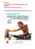 Hole&rsquo;s Human Anatomy & Physiology 16th Edition Test Bank 2026 &ndash; Complete A&P Exam Prep PDF &vert; ISBN 978-1260265224