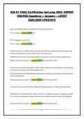 ASE A7 HVAC Certification test prep 2026 -EXPERT VERIFIED QUESTIONS &plus; ANSWERS - LATEST 2025&sol;2026 UPDATE&excl;&excl;&excl;&excl;&excl;