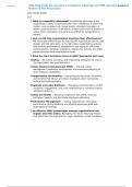 C202 Study Guide Key Concepts in Competitive Advantage and HRM &vert; Accurate & Verified  Answers to Pass Actual Exam