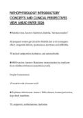 PATHOPHYSIOLOGY INTRODUCTORY CONCEPTS AND CLINICAL PERSPECTIVES VIEW AHEAD PAPER 2026