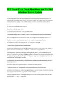 ILE Exam Prep Exam Questions and Verified Solutions Latest Update 2026