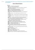C165 Final Exam Note Sheet &lpar;Key Concepts in Physics & Chemistry&rpar;&comma; C165 Intro to Physical Science Study Guide&comma; Integrated Physical Sciences Final Exam Study Notes Guide&comma; and C165 Mnemonic Techniques Bundle &vert; Accurate & Verified Answers Complete Package