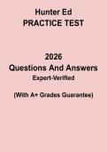 Hunter Ed Practice Test PDF &vert; Hunter Safety Certification Exam Questions & Study Guide