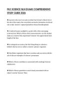 PAX SCIENCE NLN EXAMS COMPREHENSIVE STUDY GUIDE 2026
