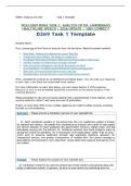 WGU D269 RGM3 TASK 1&colon; ANALYSIS OF DR&period; HARDEMAN'S HEALTHCARE SPEECH &vert; 2026 UPDATE &vert; 100&percnt; CORRECT