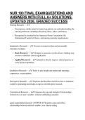 NUR 103 FINAL EXAM QUESTIONS AND ANSWERS WITH FULL A&plus; SOLUTIONS&comma; UPDATED 2026&comma; GRADED SUCCESS