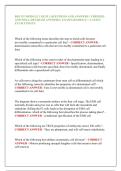 BIO 351 MODULE 1 QUIZ &vert; QUESTIONS AND ANSWERS &vert; VERIFIED  AND WELL DETAILED ANSWERS &vert; EXAM GRADED A&plus; &vert; LATEST  EXAM UPDATE 