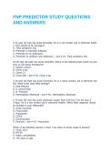 FNP PREDICTOR STUDY QUESTIONS AND ANSWERS&period;