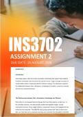 INS3702 Assignment 2 Semester 2 2026 - Due 28 August 2026