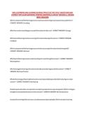 D664 learners and learning science practice test WGU UPDATED ACTUAL QUESTIONS AND CORRECT ANSWERS