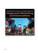TEST BANK FOR Advertising&comma; Promotion&comma; and other aspects of Integrated Marketing Communications 11th Edition by J&period; Craig Andrews&comma; Terence Shimp ISBN&colon;978-0357983973 COMPLETE GUIDE 100&percnt; VERIFIED A&plus; GRADE ASSURED&excl;&excl;&excl;&excl;&excl;NEW LATEST UPDATE&excl;&excl;&excl;&excl;&excl;