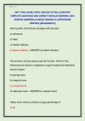 A&P 1 FINAL EXAM LATEST 2026-2027 ACTUAL EXAM WITH  COMPLETE QUESTIONS AND CORRECT DETAILED ANSWERS &lpar;100&percnt;  VERIFIED ANSWERS&rpar; &vert;ALREADY GRADED A&plus;&vert; &vert;&vert;PROFESSOR  VERIFIED&vert;&vert; &vert;&vert;BRANDNEW&excl;&excl;&excl;&vert;&vert;
