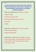 CAL FIRE FAE FINAL EXAM LATEST 2026-2027 ACTUAL EXAM WITH  COMPLETE QUESTIONS AND CORRECT DETAILED ANSWERS &lpar;100&percnt;  VERIFIED ANSWERS&rpar; &vert;ALREADY GRADED A&plus;&vert; &vert;&vert;PROFESSOR  VERIFIED&vert;&vert; &vert;&vert;BRANDNEW&excl;&excl;&excl;&vert;&vert; 
