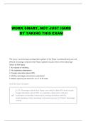 POSTOPERATIVE CARE CHAPTER 20 QUESTIONS AND CORRECT ANSWERS