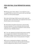 PEDS HESI FINAL EXAM PREPARATION MANUAL  2026 
