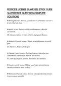 PESTICIDE LICENSE EXAM 2026 STUDY GUIDE 144 PRACTICE QUESTIONS COMPLETE SOLUTIONS