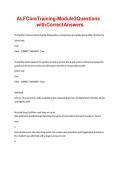 ALF Core Training &ndash; Module 3 Questions with Correct Answers 2025&ndash;2026 &vert; Assisted Living Certification Study Guide