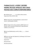PHARMACOLOGY A PATIENT CENTERED NURSING PROCESS APPROACH VIEW AHEAD PACKAGE 2026 COMPLETE RESPONSE BUNDLE