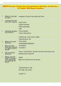 ABSITE-Vascular Surgery Exam Comprehensive Questions and Answers &vert;  A&plus; Graded &vert; With Expert Solutions