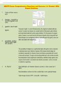 ABSITE Exam Comprehensive Questions and Answers &vert; A&plus; Graded &vert; With  Expert Solutions