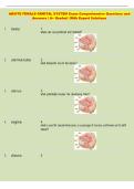 ABSITE FEMALE GENITAL SYSTEM Exam Comprehensive Questions and  Answers &vert; A&plus; Graded &vert; With Expert Solutions 