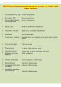 ABSITE Exam Comprehensive Questions and Answers &vert; A&plus; Graded &vert; With  Expert Solutions 