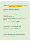 ABSITE Review Exam Comprehensive Questions and Answers &vert;  A&plus; Graded &vert; With Expert Solutions