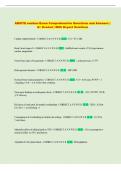 ABSITE combos Exam Comprehensive Questions and Answers &vert;  A&plus; Graded &vert; With Expert Solutions