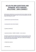 FUNDAMENTALS EXAM 1 NCLEX PRACTICE QUESTIONS  AND ANSWERS WITH CORRECT SOLUTIONS