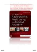 Test Bank &ndash; Bontrager&rsquo;s Textbook of Radiographic Positioning and Related Anatomy &lpar;11th Edition&rpar; Lampignano &vert; All Chapters Covered &vert; Rated A&plus; &vert; Latest Edition