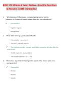 BIOD 171 Module 6 Exam Review &ndash; Practice Questions  & Answers &vert; 2026 &vert; Graded A&plus;