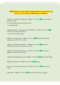 BSC 2085 Unit 3 Lab- lower extremities Questions and Answers &lpar;100 &percnt;Score&rpar; Latest  Updated 2026 &vert; With Expert Solutions 