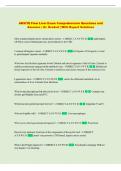 BSC 2085 Unit 3 Lab-Full body Questions and Answers &lpar;100 &percnt;Score&rpar; Latest  Updated 2026 &vert; With Expert Solutions