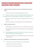 Portage Learning Microbiology Exam 6 &ndash; Exam Prep &  Study Guide &vert; 2026 &vert; Graded A&plus;