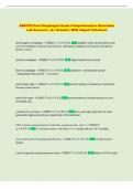 BSC 2085 Unit 3 LAB&colon; Cumulative v1 Exam Questions and Answers &lpar;100 &percnt;Score&rpar; Latest Updated 2026  &vert; With Expert Solutions 