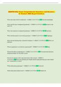 BSC 2085 Unit 2 Lab Questions and Answers &lpar;100 &percnt;Score&rpar; Latest Updated 2026 &vert; With Expert  Solutions